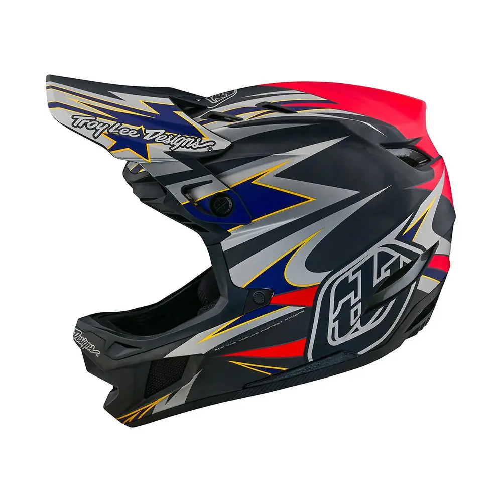 Troy Lee D4 Carbon Inferno Grey 1