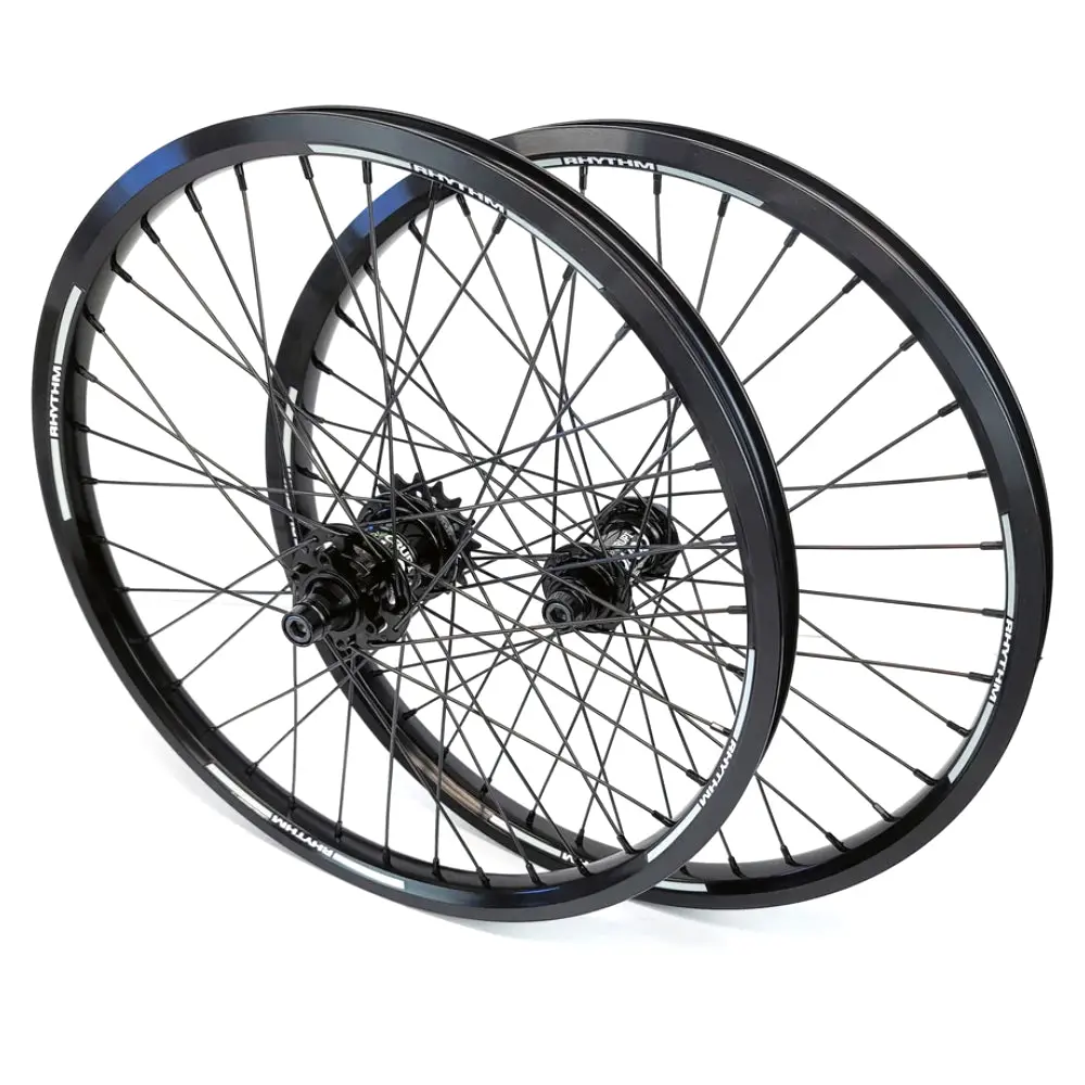 Crupi Quad Os20 20Mm Pro Iso Wheelset Black 20 X 1.75 1