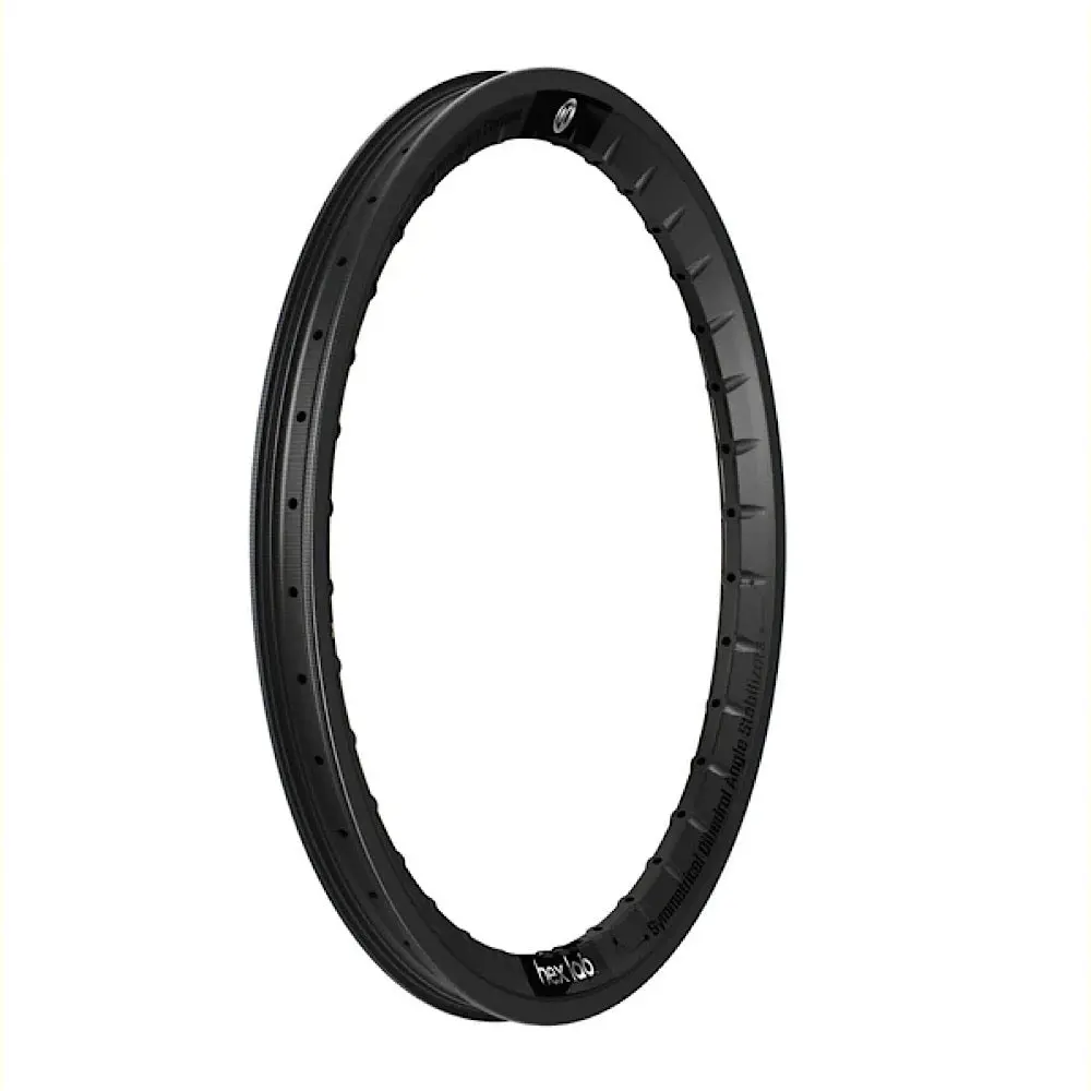 Box Hex Lab Carbon Bmx 20 X 1.75" Rear Rim Black 1
