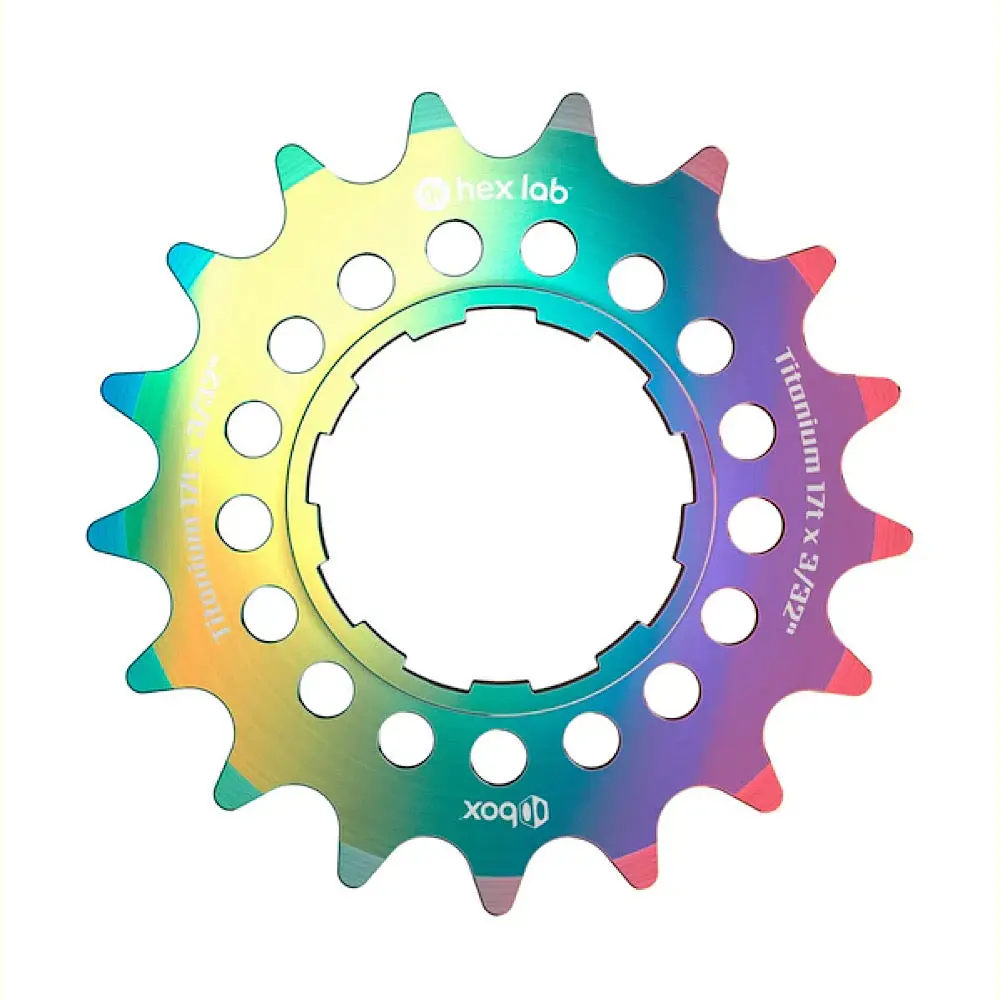 Hex Lab Titanium Cog 3/32" 1