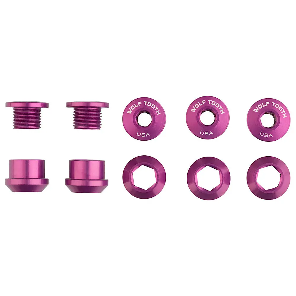 Wolf Tooth Aluminum Chainring Bolt 4Pack 1