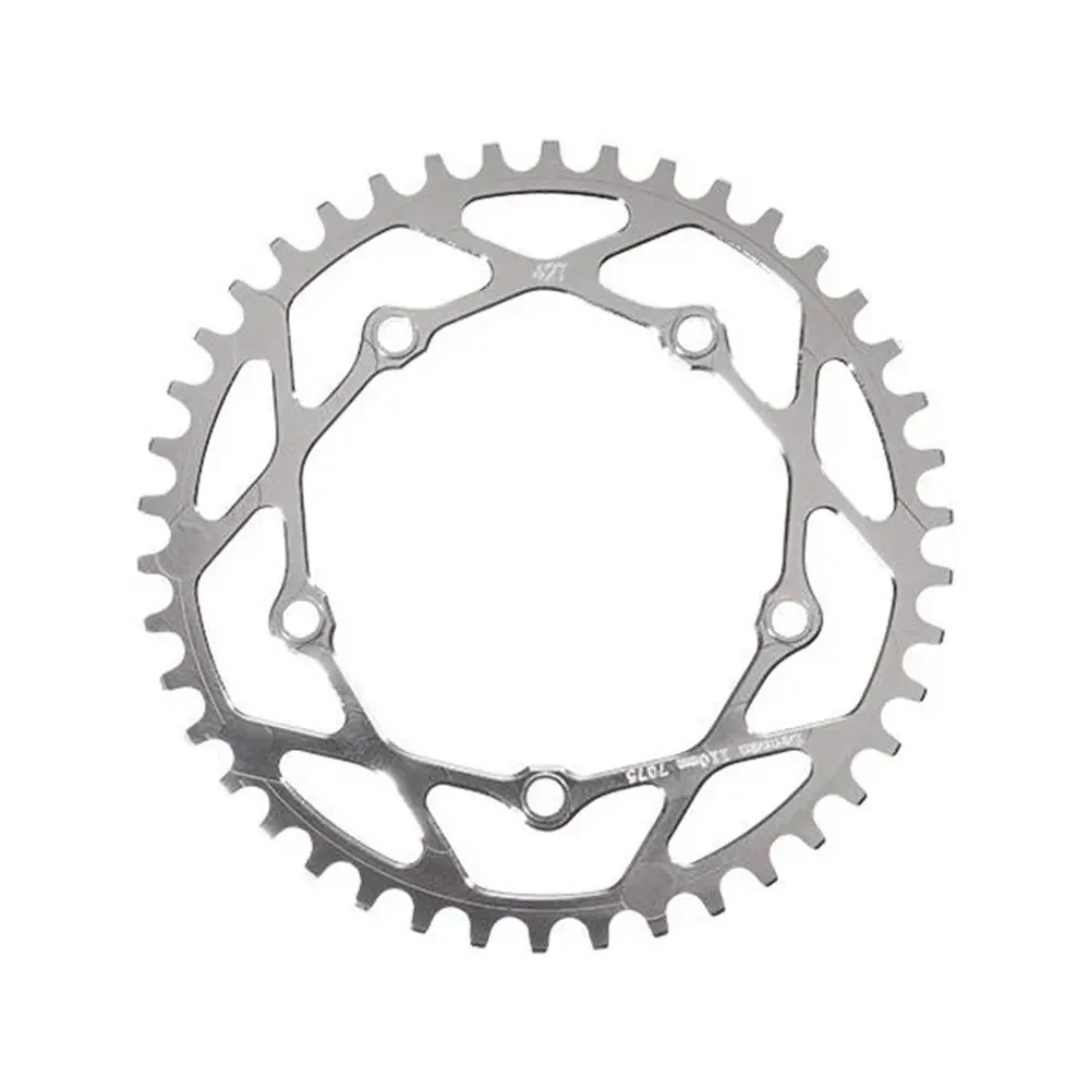 Rennen 5 Bolt Chainring Threaded- 110Mm Bcd Polished 1