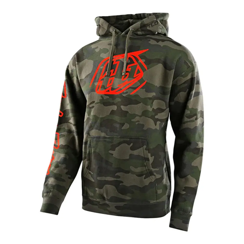 Troy Lee Designs Cropped Badge Po Hoodie 1