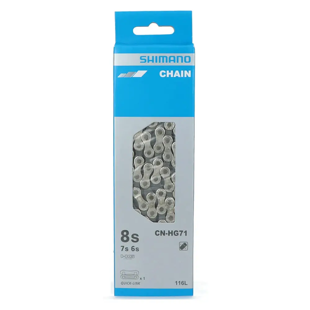 Shimano Cn-Hg71 Full Link Chain W/Sm-Ug51 Quick Link 1