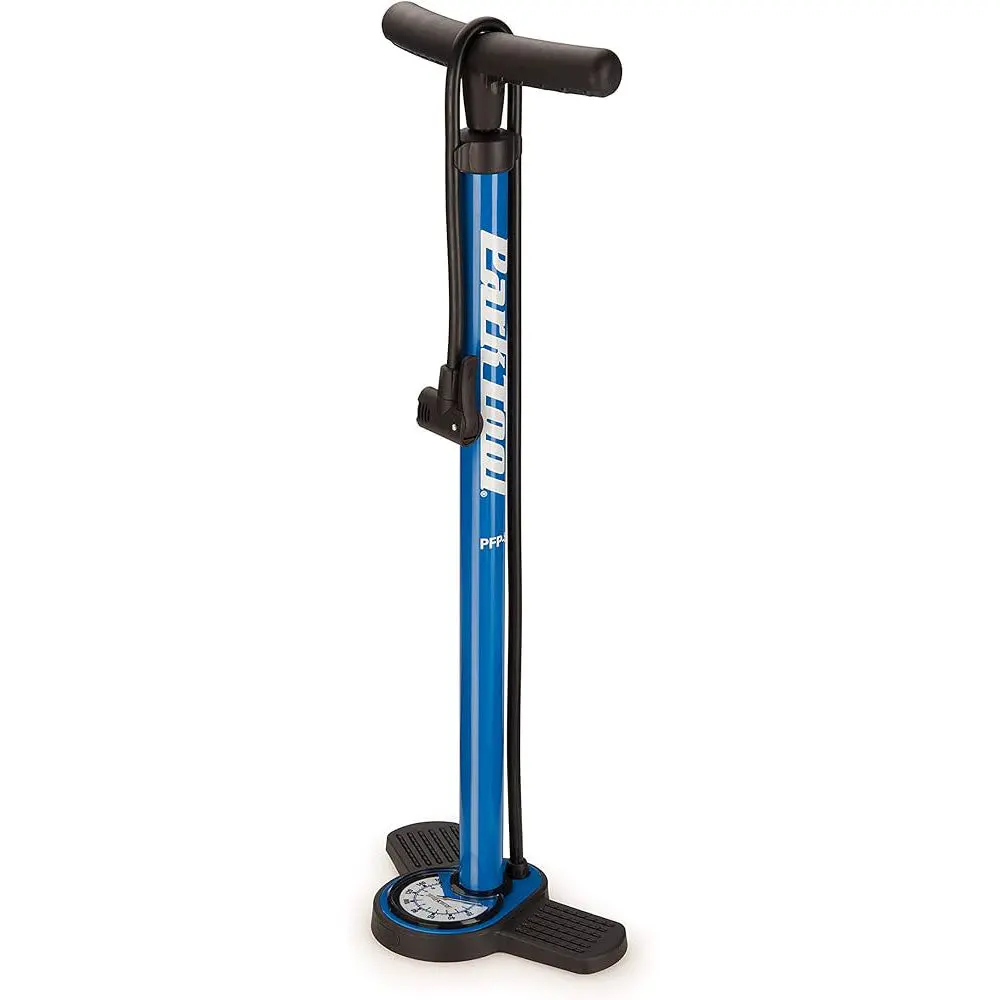 Park Tool Pfp-10 Home Mechanic Floor Pump Blue/Black 1
