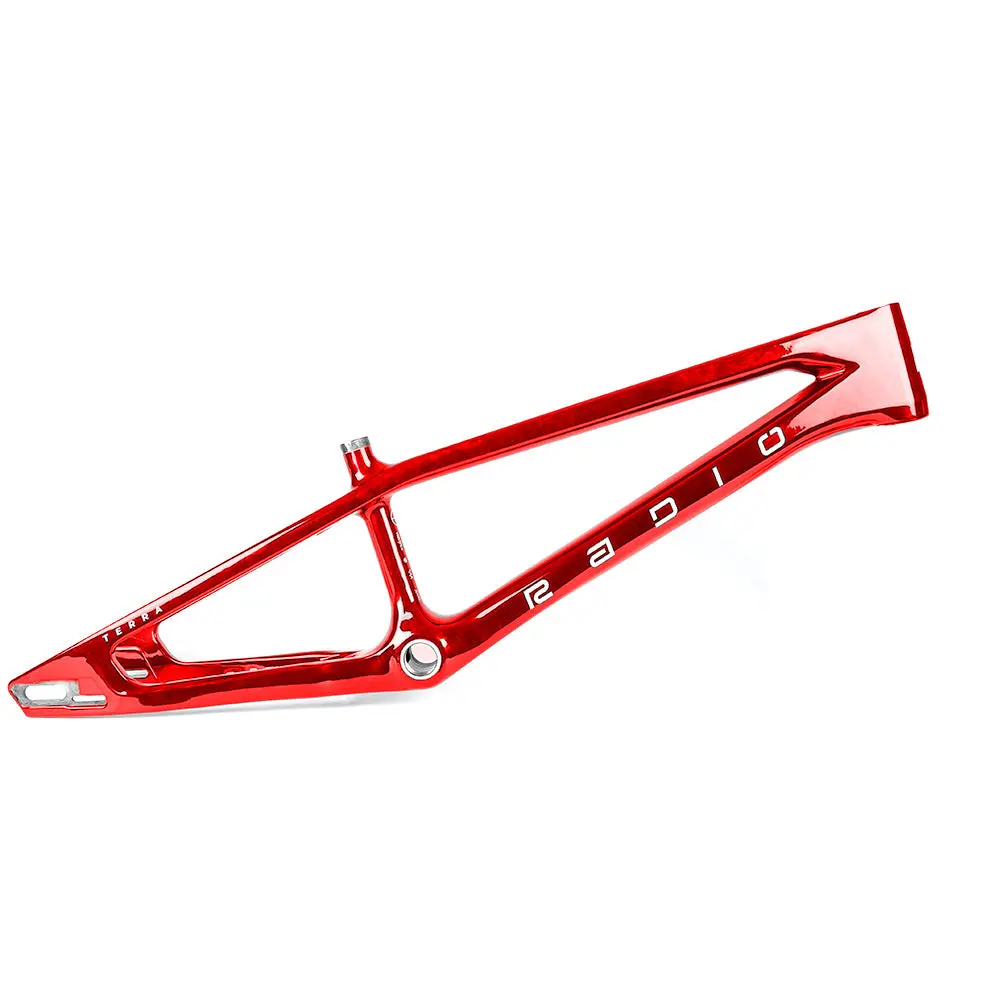 Radio Terra Carbon Bmx Race Frame Vampire Red 1